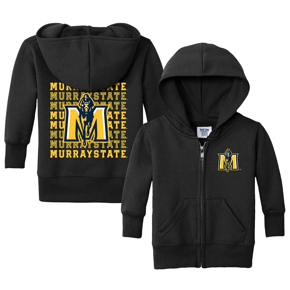 Infant Chad & Jake Black Murray State Racers Retro Full-Zip Hoodie Sweatshirt
