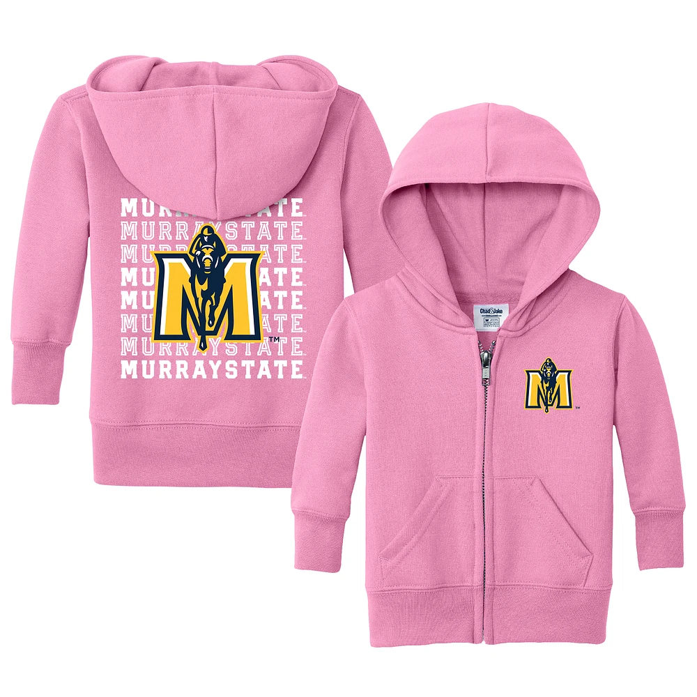 Infant Chad & Jake Pink Murray State Racers Retro Full-Zip Hoodie