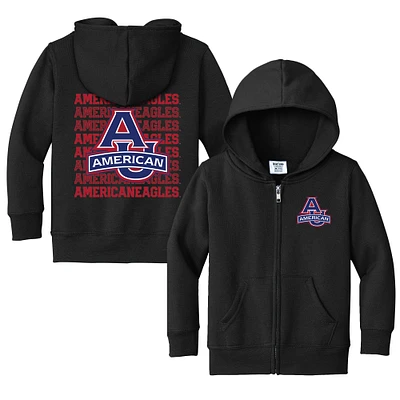 Toddler Chad & Jake American University Eagles Retro Full-Zip Hoodie Sweatshirt