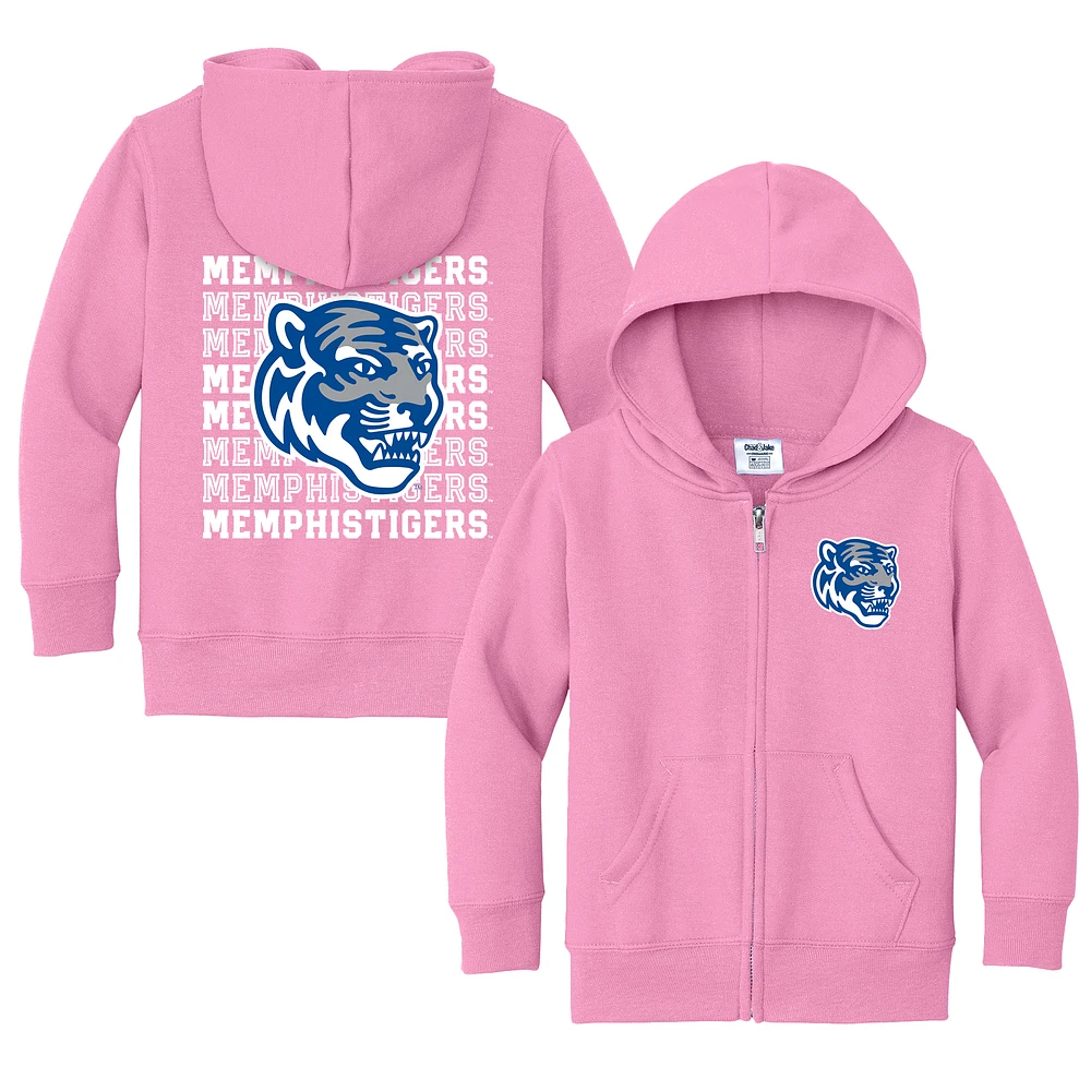 Toddler Chad & Jake Memphis Tigers Retro Full-Zip Hoodie Sweatshirt