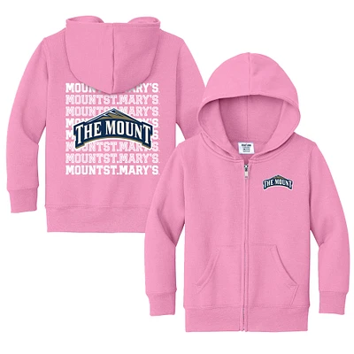 Toddler Chad & Jake Mount St. Mary's Mountaineers Retro Full-Zip Hoodie Sweatshirt