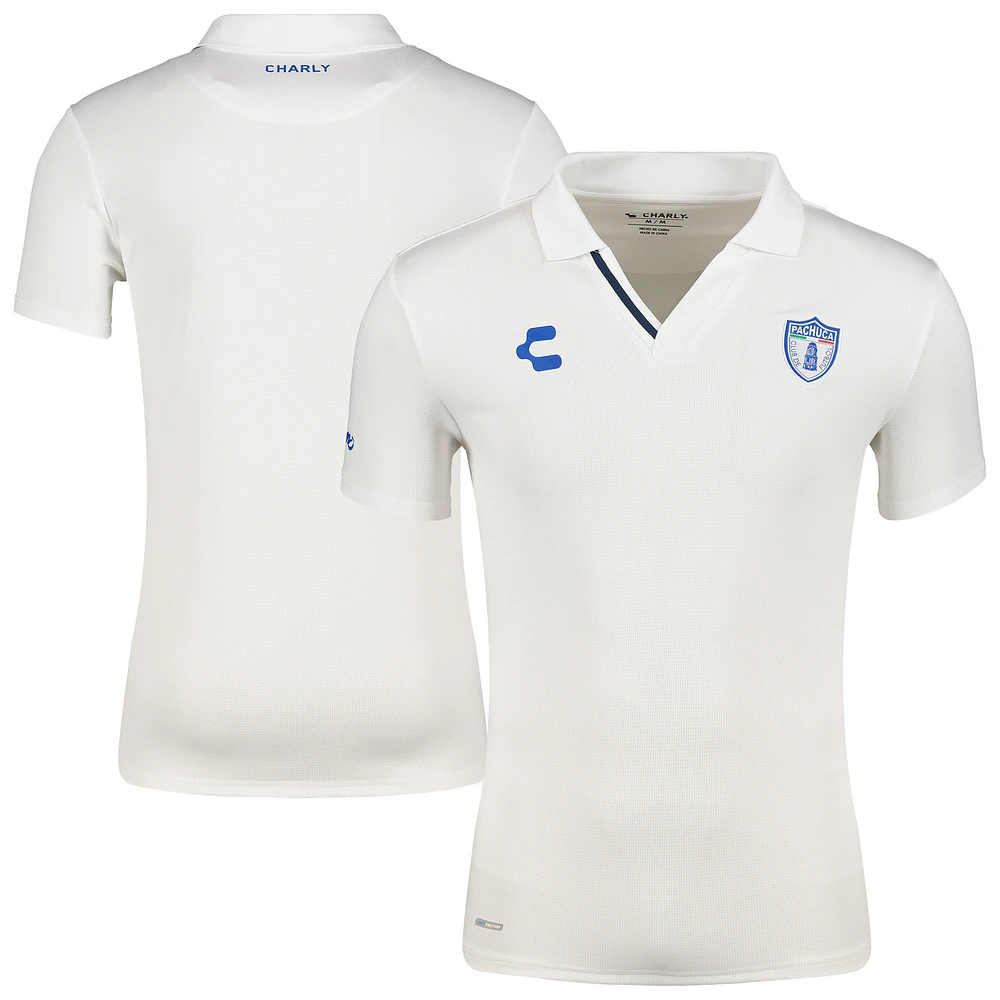 Men's Charly White C.F. Pachuca DryFactor Polo