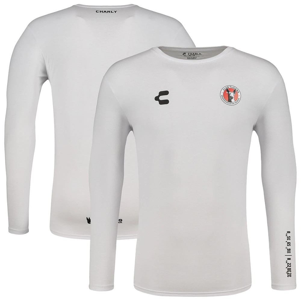 Men's Charly White Club Tijuana Long Sleeve T-Shirt