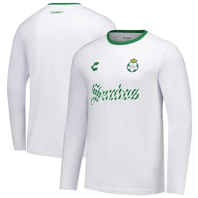 Men's Charly White Santos Laguna Long Sleeve T-Shirt