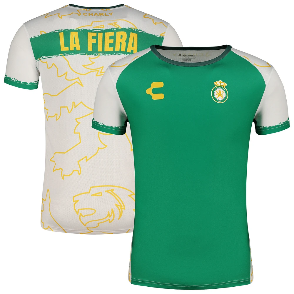 Men's Charly Green Club Leon DRY FACTOR 2024/25 Training Performance T-Shirt