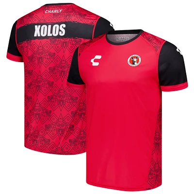 Men's Charly Red Club Tijuana DRY FACTOR 2024/25 Training Performance T-Shirt