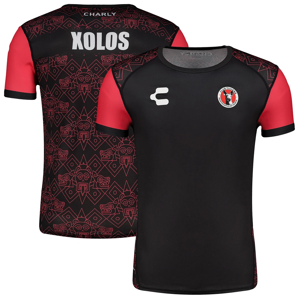 Men's Charly Black Club Tijuana DRY FACTOR 2024/25 Training Performance T-Shirt