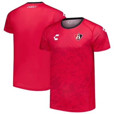 Men's Charly Red Club Atlas DRY FACTOR 2024/25 Training Performance T-Shirt