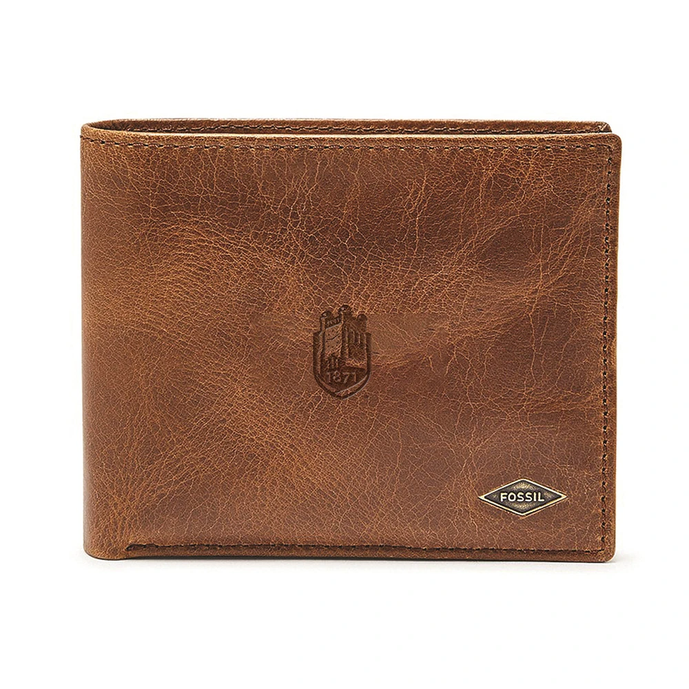 Fossil SUNY Geneseo Knights Ryan Leather RFID Passcase