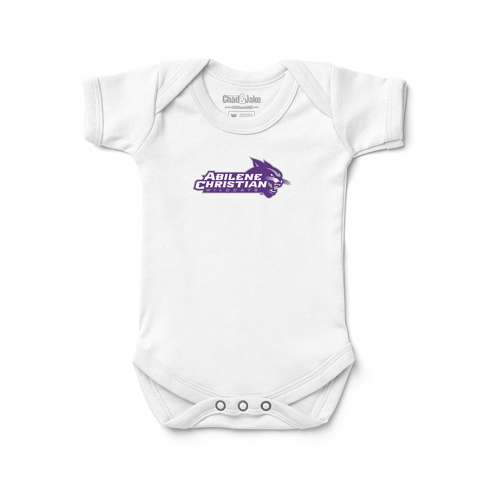Newborn & Infant Chad Jake Abilene Christian University Wildcats Wordmark Logo Bodysuit