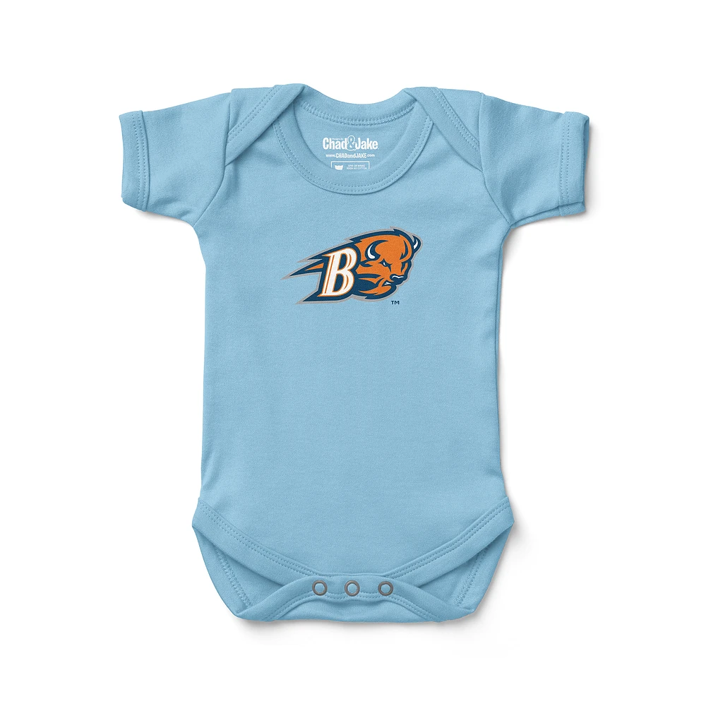 Newborn & Infant Chad Jake Light Bucknell Bison Secondary Logo Bodysuit