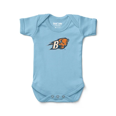 Newborn & Infant Chad Jake Light Bucknell Bison Secondary Logo Bodysuit