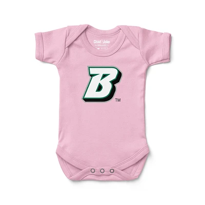 Newborn & Infant Chad Jake Light Pink Binghamton Bearcats Secondary Logo Bodysuit
