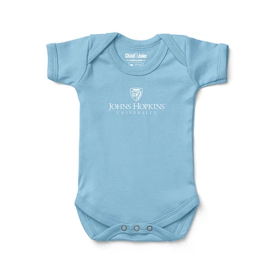 Newborn & Infant Chad Jake Light Blue Johns Hopkins Jays Logo Bodysuit