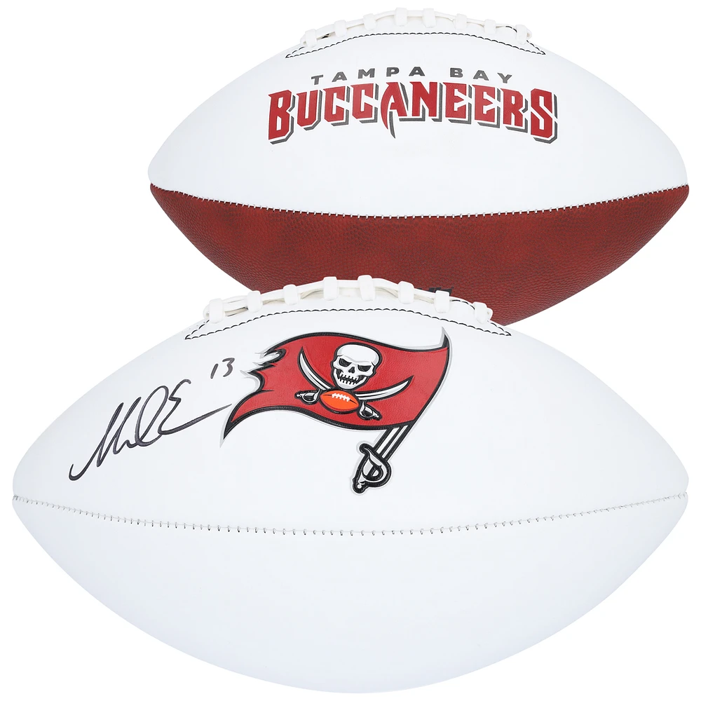 Mike Evans Tampa Bay Buccaneers Autographed Franklin White Panel Football