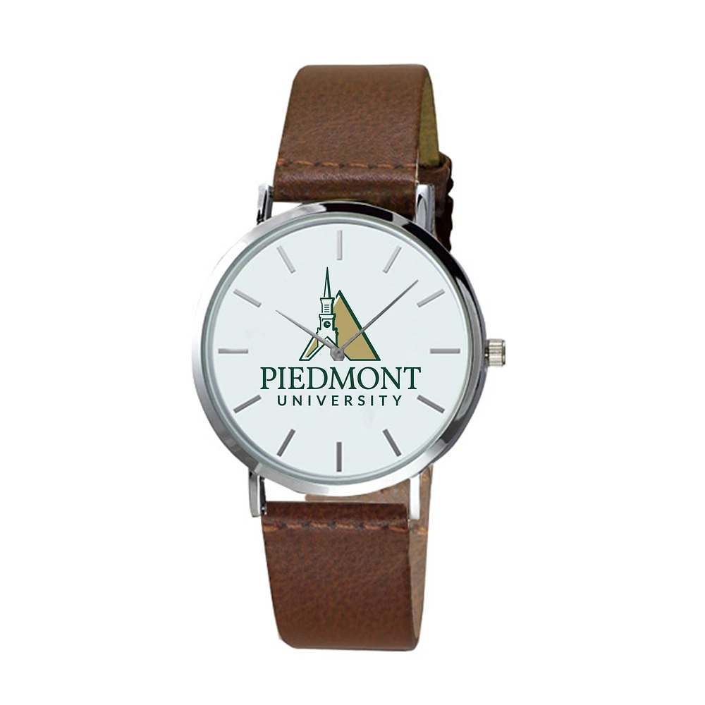 Men's Piedmont Lions Plexus Brown Leather Watch