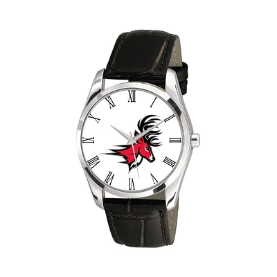 Women's Fairfield Stags Berkeley Black Leather Watch