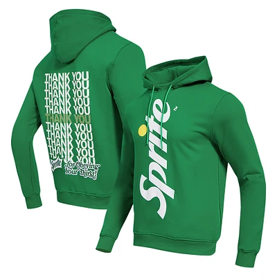Men's Freeze Max Kelly Green Sprite Thank You Pullover Hoodie