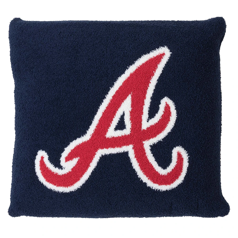 Barefoot Dreams Atlanta Braves 20" x 20" CozyChic Pillow