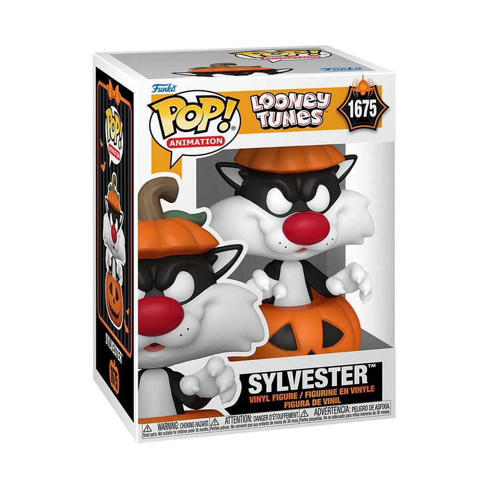 Looney Tunes #1675 Sylvester In Pumpkin Costume Funko Pop! Vinyl Figure