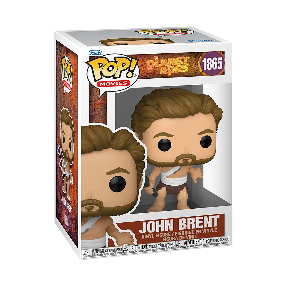 Planet of the Apes John Brent #1865 Funko Pop! Vinyl Figure