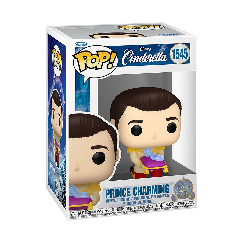 Funko Pop! Cinderella 75th Anniversary Prince Charming Vinyl Figure