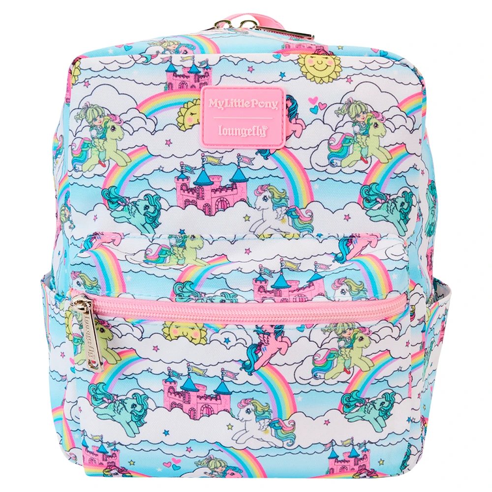 Loungefly My Little Pony Sky Scene Nylon Mini Backpack