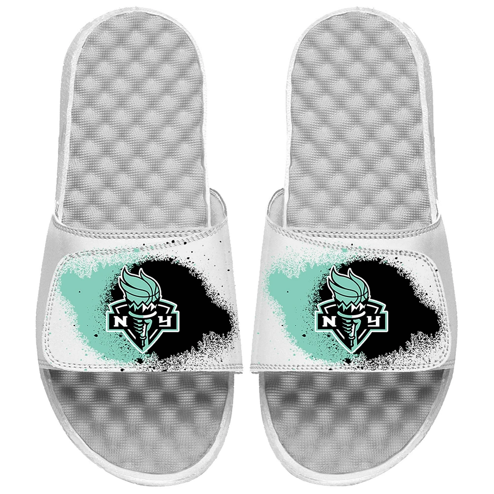 Unisex ISlide New York Liberty Spray Paint Slide Sandals