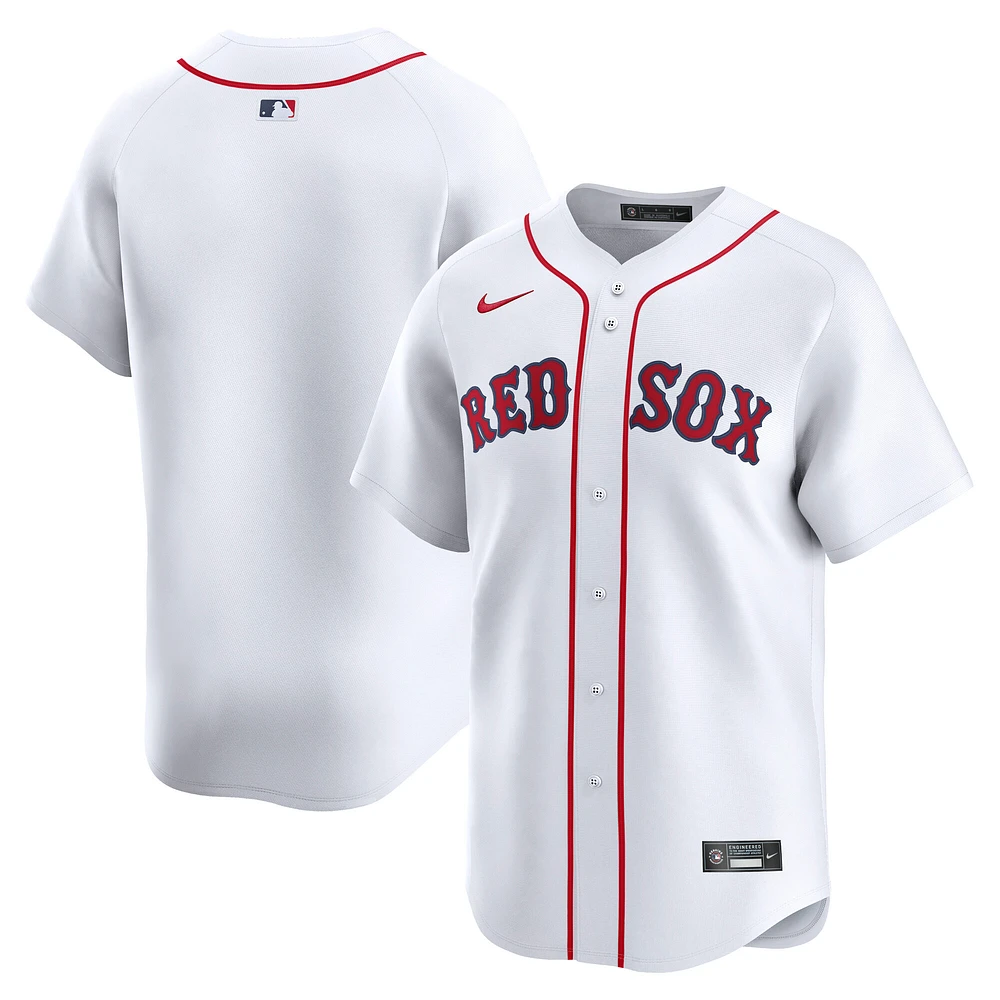 Men's Nike White Boston Red Sox Home Limited Jersey