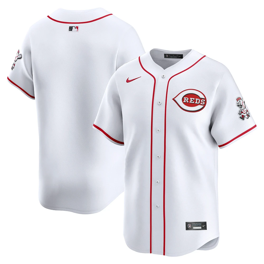 Men's Nike White Cincinnati Reds Home Limited Jersey
