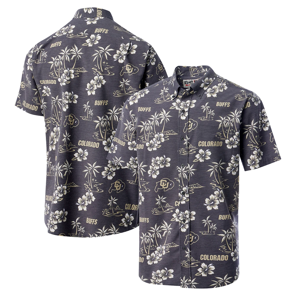 Men's Reyn Spooner Black Colorado Buffaloes Classic Button-Up Shirt