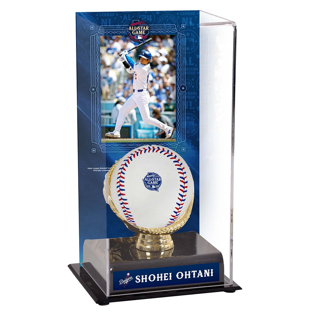 Shohei Ohtani Los Angeles Dodgers 2024 MLB All-Star Game Gold Glove Display Case with Image