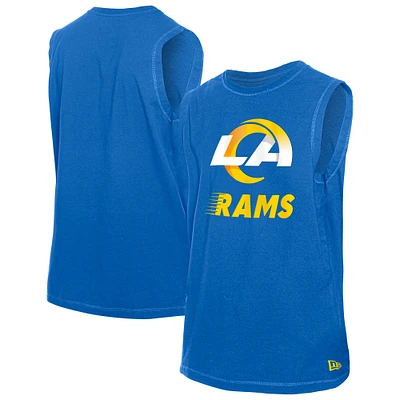 Men's New Era Royal Los Angeles Rams Leisure Collection Tank Top