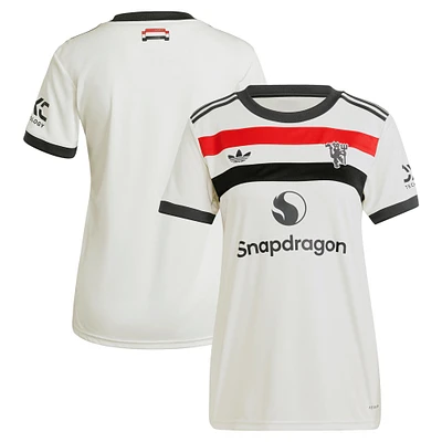Women's adidas Originals Cream Manchester United 2024/25 Third Replica Jersey