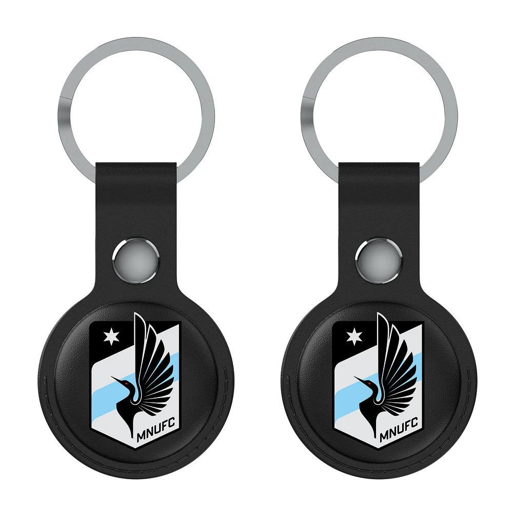 Keyscaper Minnesota United FC Two-Pack Insignia AirTag Holders