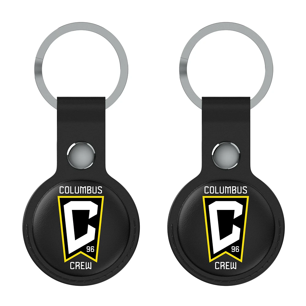 Keyscaper Columbus Crew Two-Pack Insignia AirTag Holders