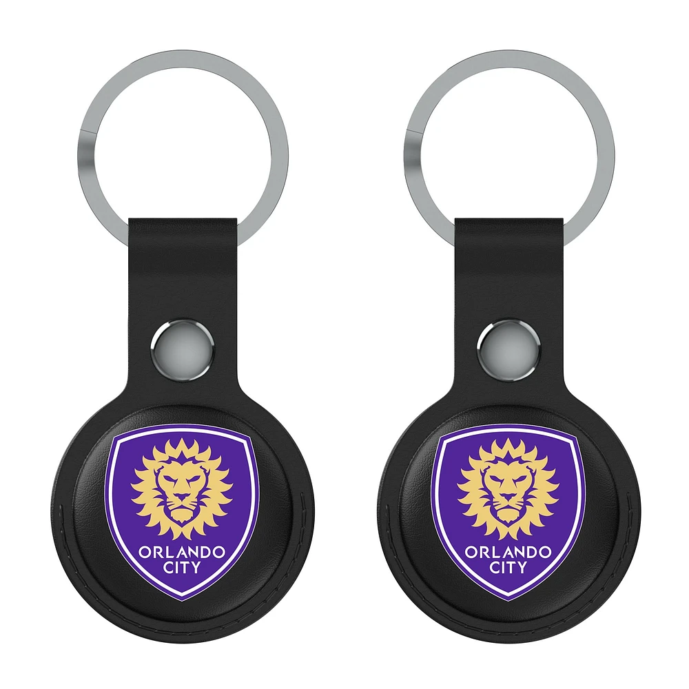 Keyscaper Orlando City SC Two-Pack Insignia AirTag Holders