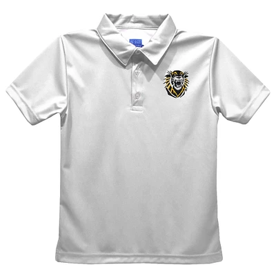 Toddler Vive La Fete White Fort Hays State Tigers Solid Polo
