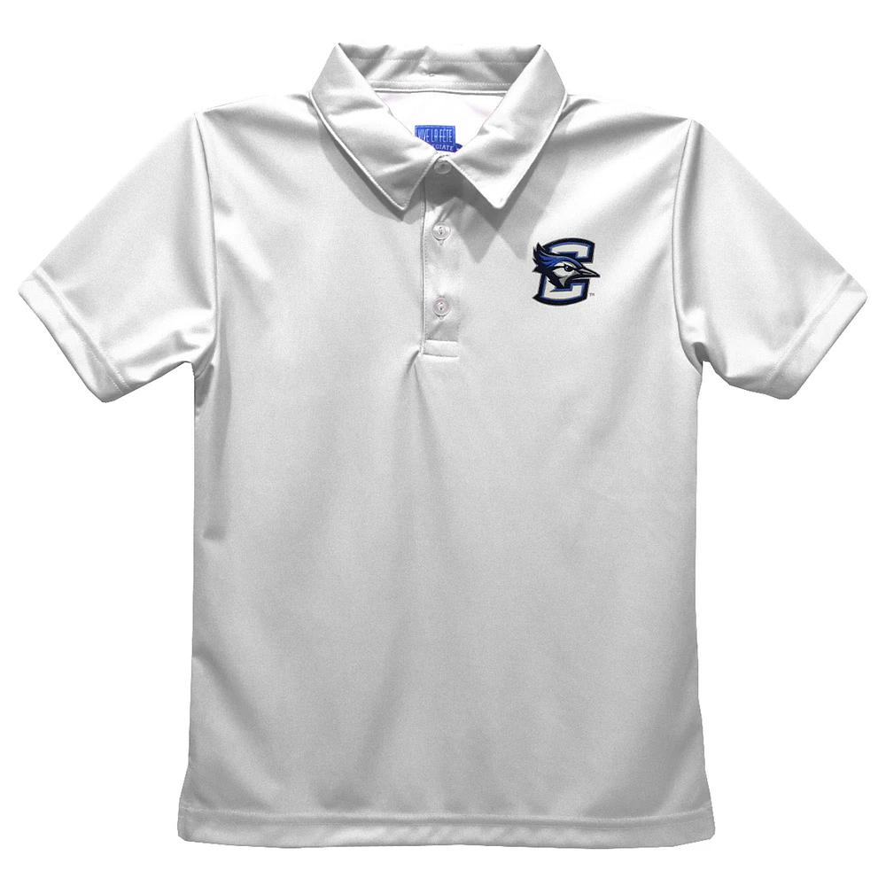 Toddler Vive La Fete White Creighton Bluejays Solid Polo