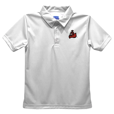 Toddler Vive La Fete White Cal State Northridge Matadors Solid Polo