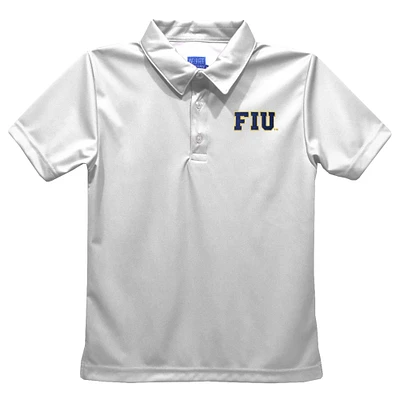 Toddler Vive La Fete White FIU Panthers Solid Polo