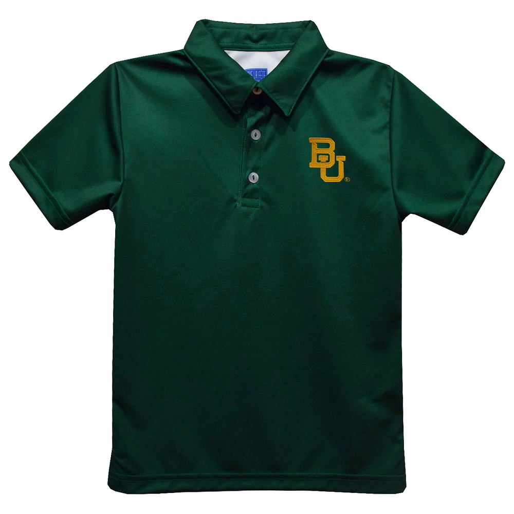 Toddler Vive La Fete Green Baylor Bears Solid Polo