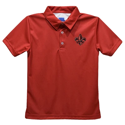 Toddler Vive La Fete Red Louisiana Ragin' Cajuns Solid Polo