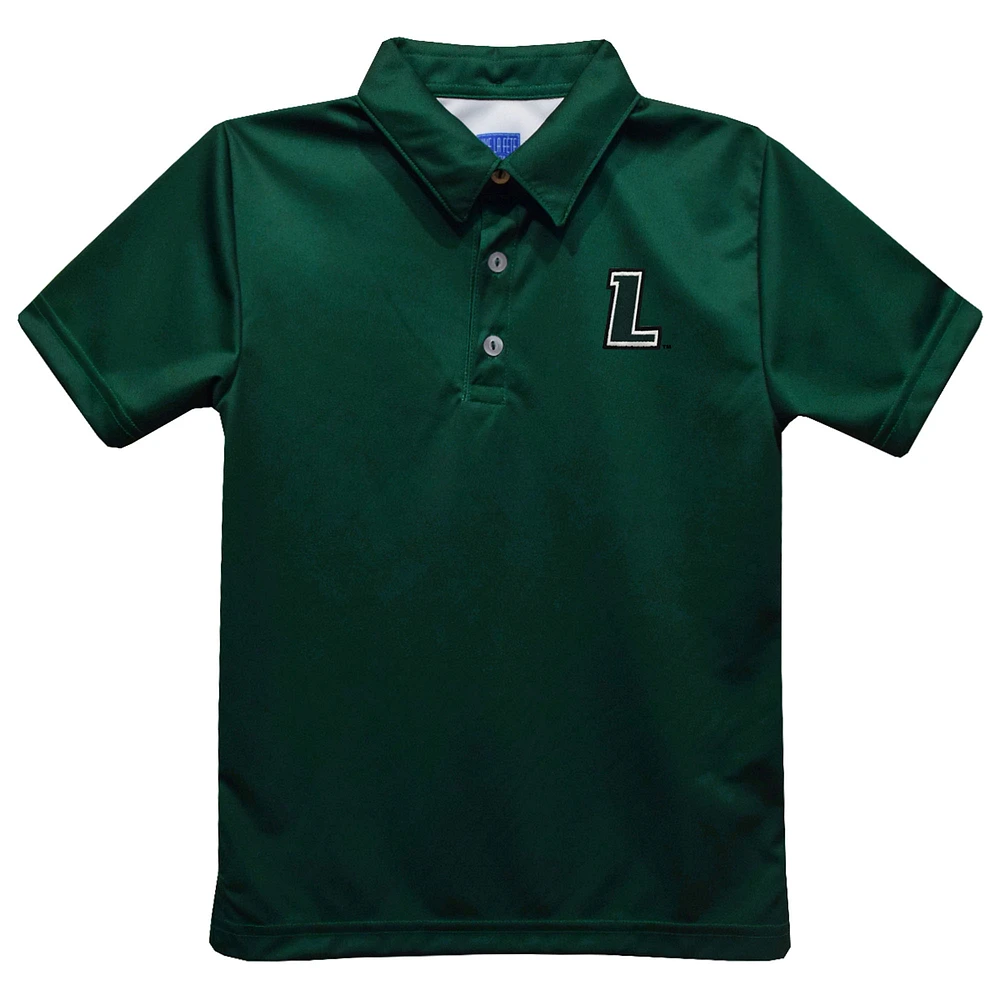 Youth Vive La Fete Green Loyola Greyhounds Solid Polo