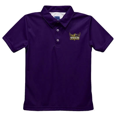 Youth Vive La Fete Purple Tennessee Tech Golden Eagles Solid Polo