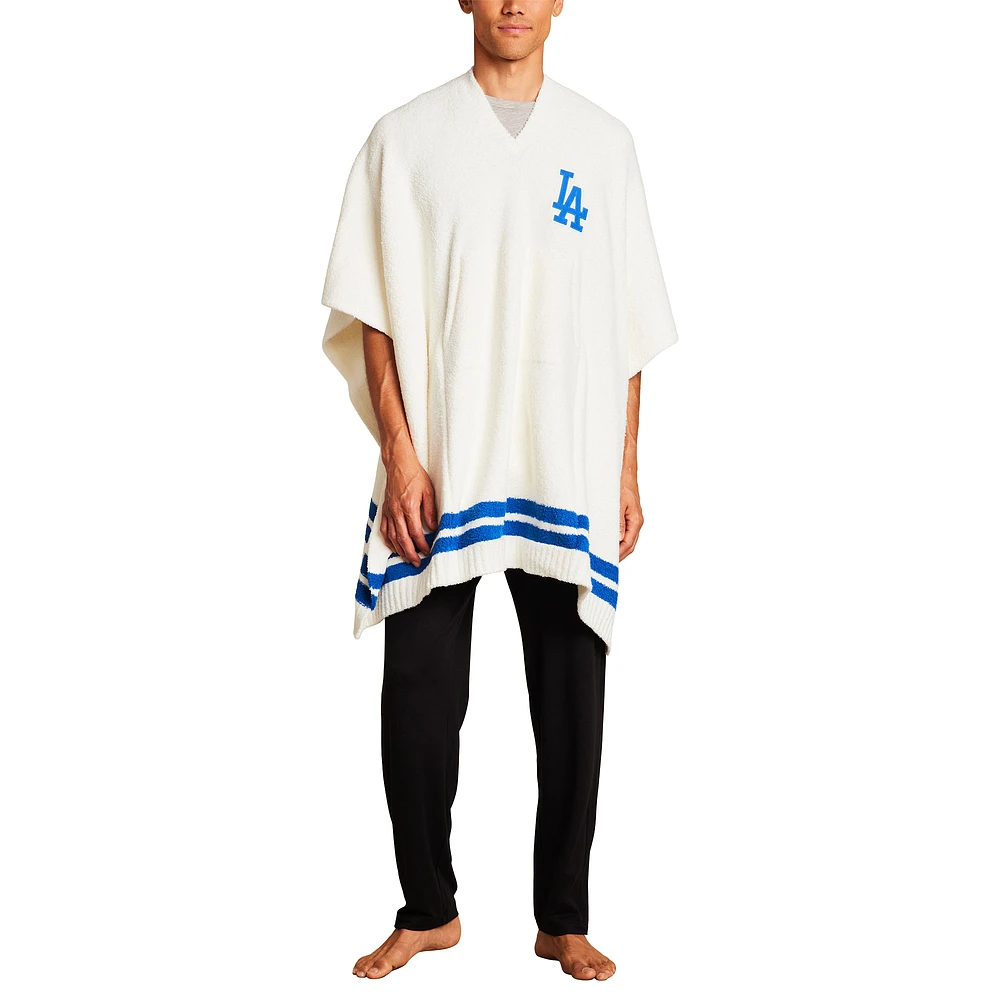 Barefoot Dreams Cream Los Angeles Dodgers CozyChic 3-in-1 Poncho