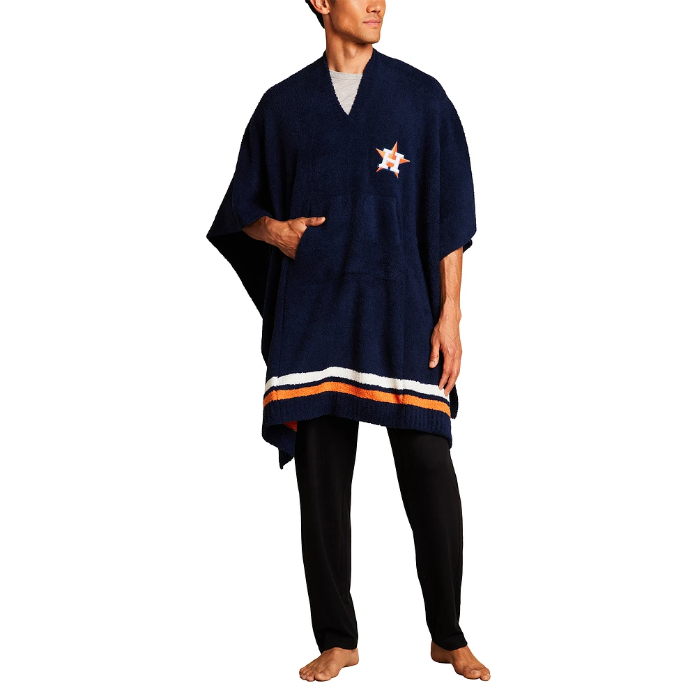 Barefoot Dreams Navy Houston Astros CozyChic 3-in-1 Poncho
