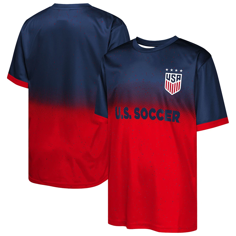 Youth Navy/Red USWNT Stalwart Defender T-Shirt