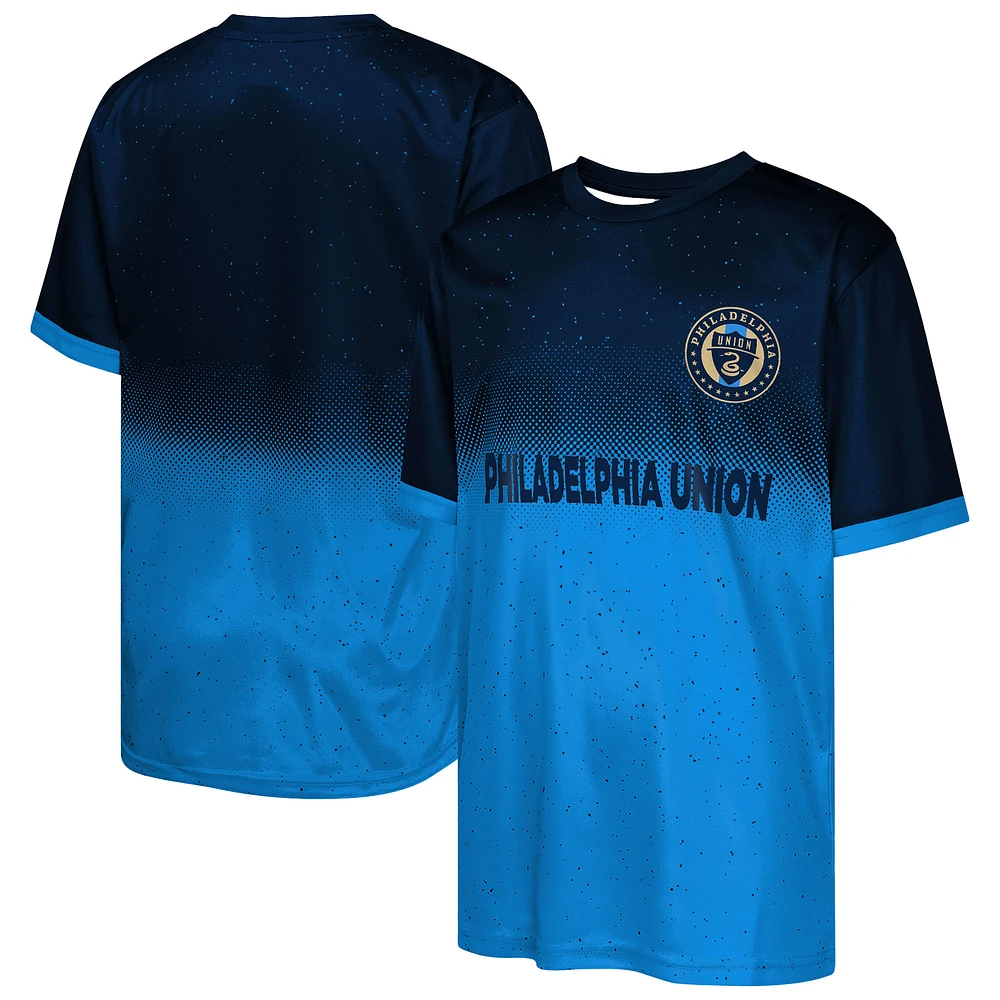 Youth Outerstuff Navy Philadelphia Union Stalwart Defender T-Shirt