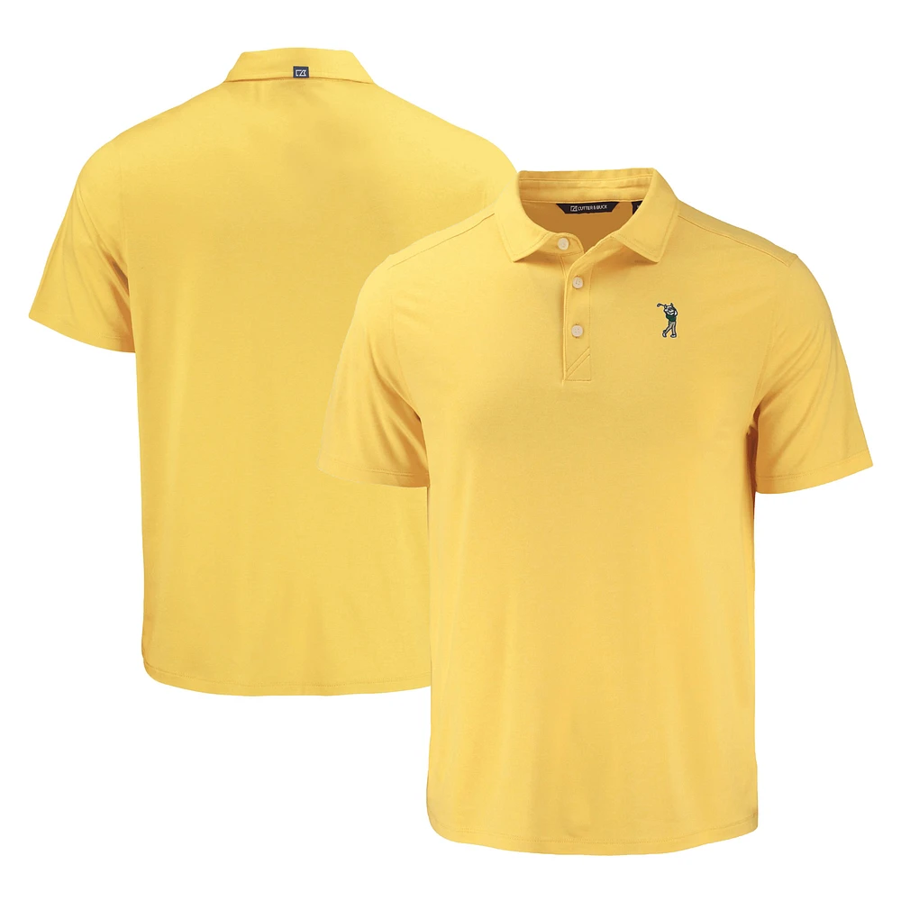 Men's Cutter & Buck Gold South Florida Bulls Coastline Epic Comfort Eco Recycled Polo
